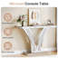 100cm Glass Top Console Table