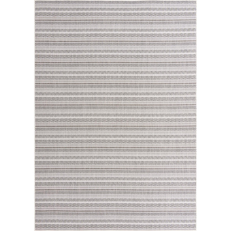 Outdoor Glimmer Area Rug Beige Color, Rectangle 3'3" x 5'3"