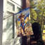 Drapeau Cowboy Welcome House-112699366