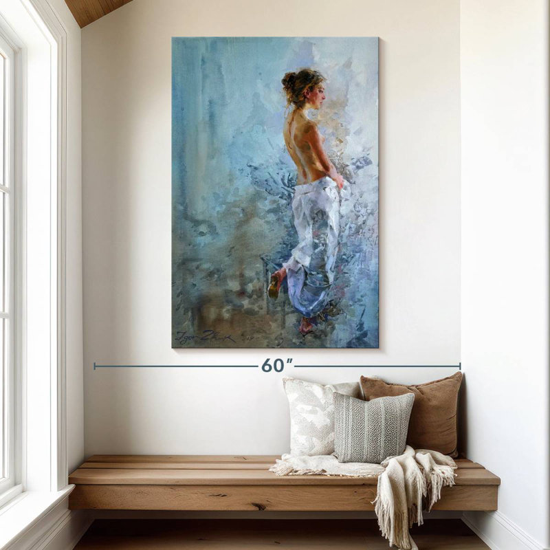 Leisha At The Window, 51" H x 34" W