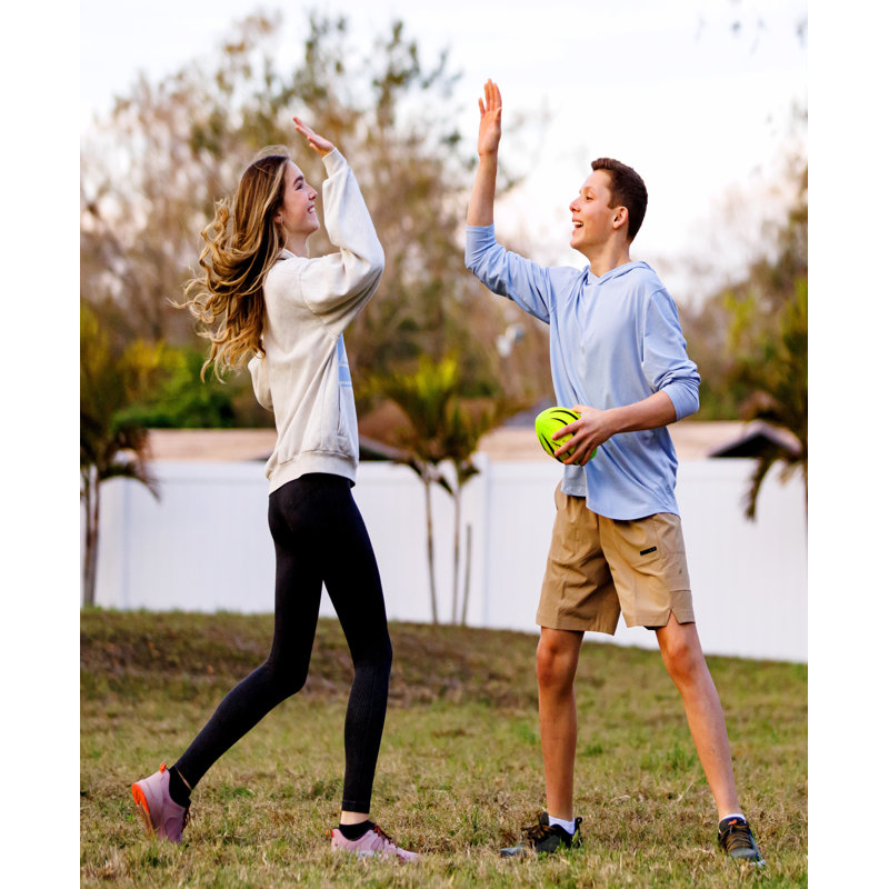NERF Lightstrike Foam Football - 8.5" - LED Colouring Changing Lights - Batteries Included