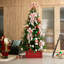 Collier d'arbre rouge en bois-99007216