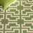 Arneshia Geometric Green/Beige Indoor / Outdoor Area Indoor/Outdoor Area Rug-13711064