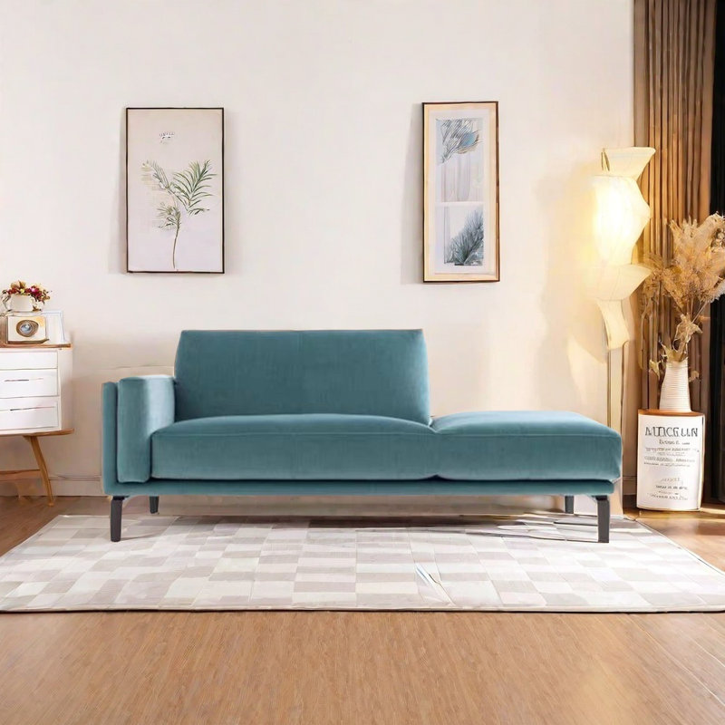 Chaise longue et mousse haute densité