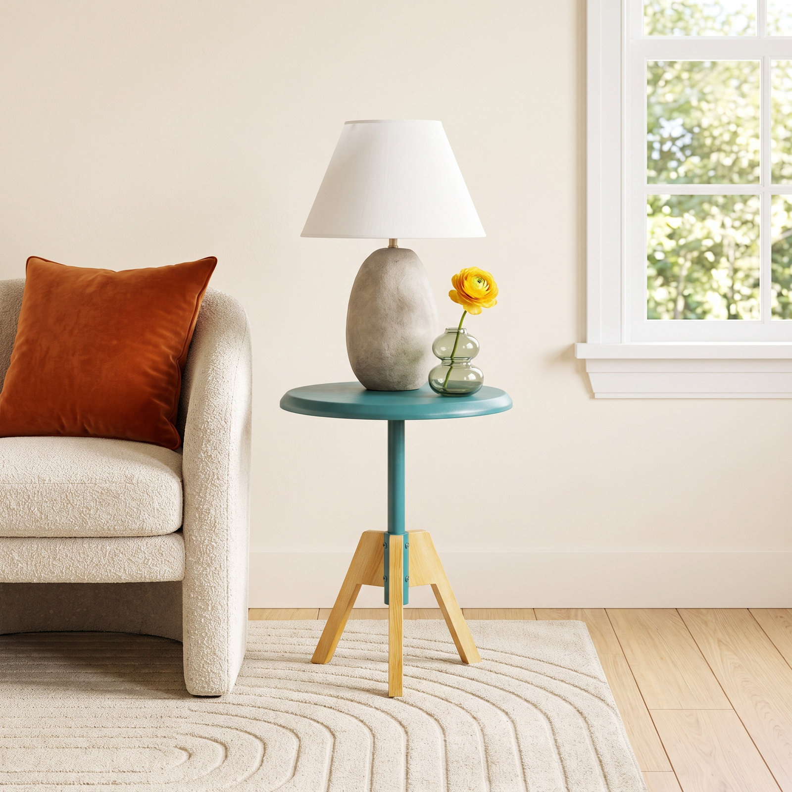 Timber End Table