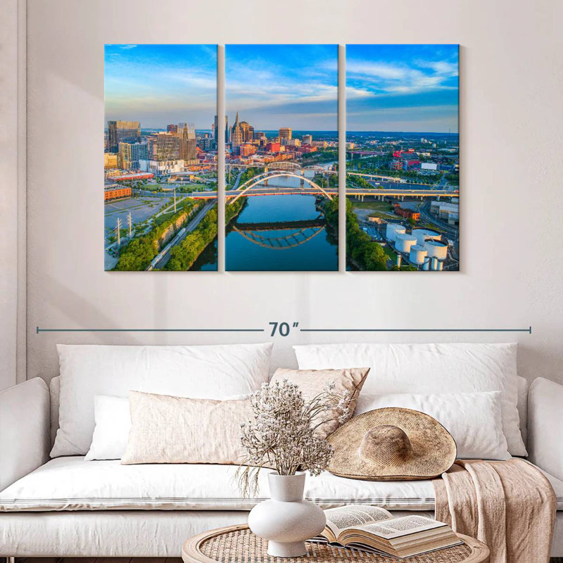 Vue Sirci de Nashville, H 32 po x l 50 po