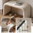 White Upholstered Bench-1399183928