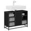 60 cm Single Bathroom Vanity Base Only-1510914550
