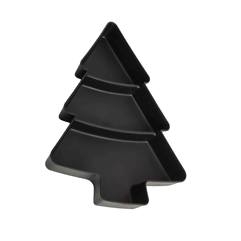 Barre de fruits divisée en plastique, Black