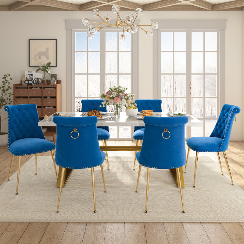 Ensemble repas pour 6 personnes Magallanes, Bleu marine