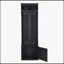 Minimalist Slim Hall Tree with Cabinet & 6 Hooks, Multi-functional Storage Bench for Small Spaces, Black-600533748