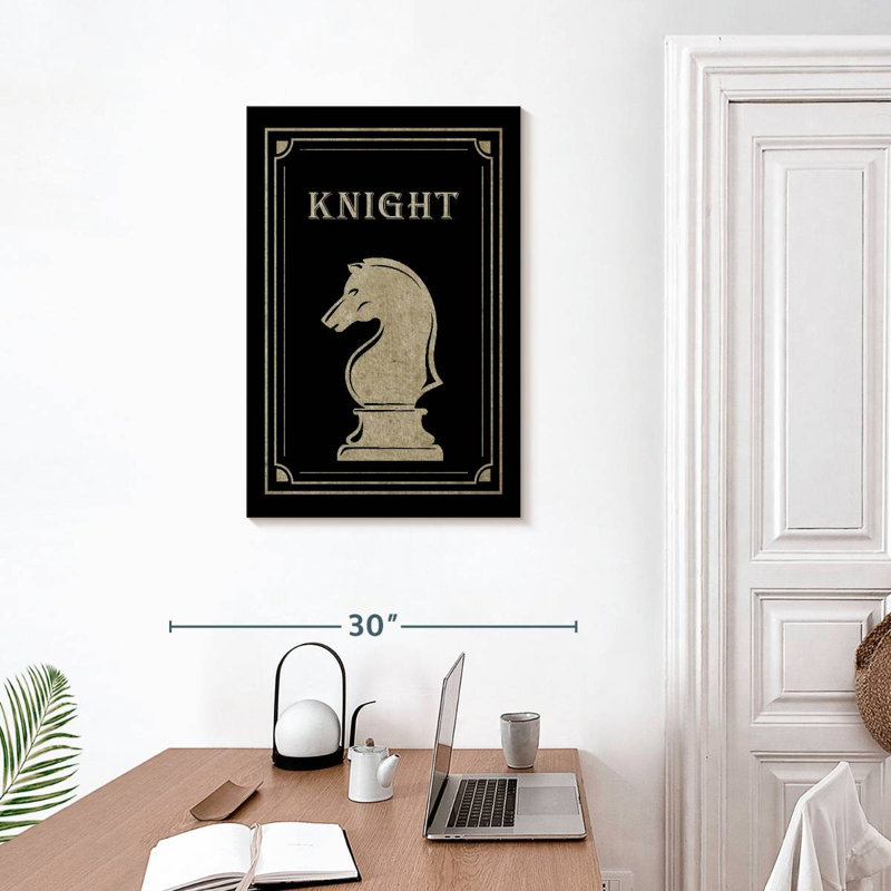 Senne Chess Knight, 30" H x 20" W