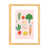Toile avec cadre en bois beige n'est pas disponible