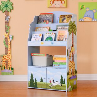 Safari Fantasy Fields - Sunny Safari 3-tier Kids Large Display Bookshelf