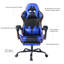 Hashtag Home Ryde Adjustable Reclining Ergonomic Swiveling PC & Racing Game Chair with Footrest-1054564009