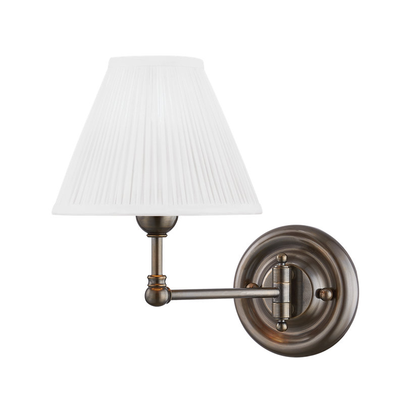 Classic No.1 Wall Sconce by Mark D. Sikes, Distressed Bronze
