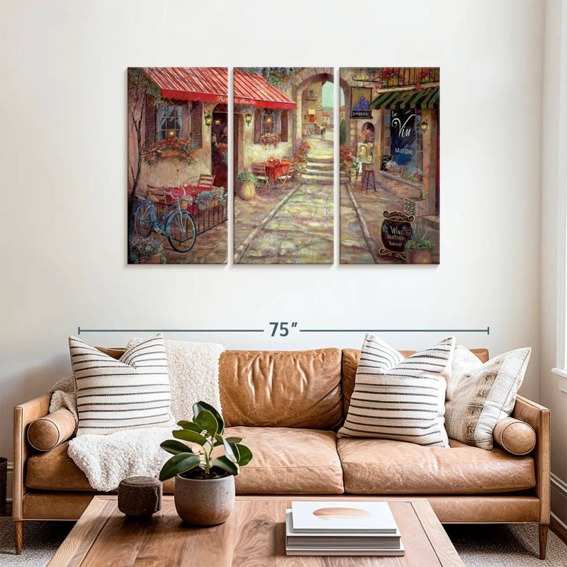 Sireci Bar Du Marche, 36" H x 57" W