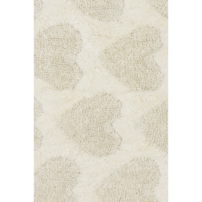 Quinnwood cm Cotton Flatweave Area Rug, Rectangle 60 x 90cm