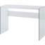 Console moderne / bureau - blanc