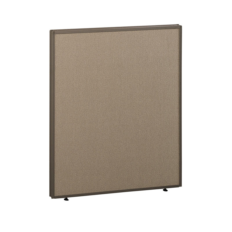Cloison 1 panneau ProPanel Partition, Brun clair moisson / taupe, H 43 po x l 60 po x P 1,75 po