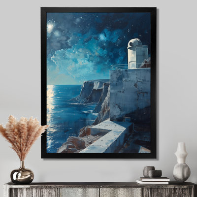 Bleu et blanc, bord de mer, étoile, sanctuaire, observatoire
