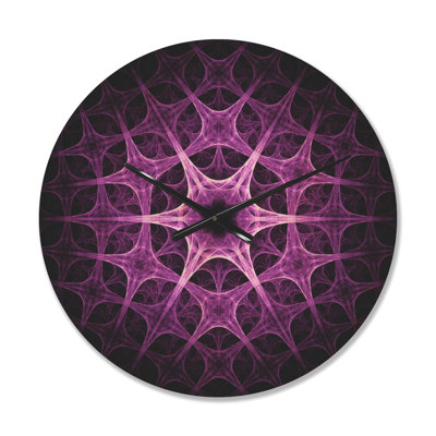 Horloge murale abstraite