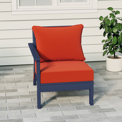 Deep Seating Left Arm Chair With Cushions