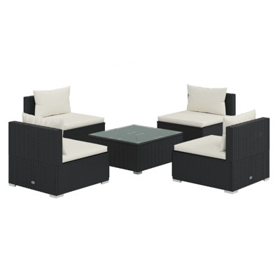 4 - Person Seating Group with Cushions