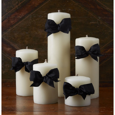 Unscented Pillar Candle