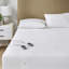 Protège-matelas chauffant blanc toutes saisons Cool Touch-92456909