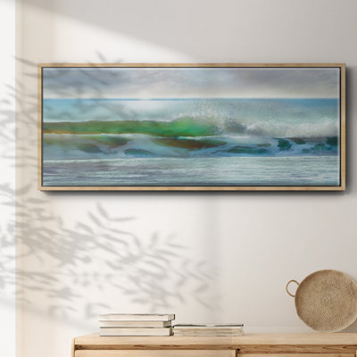 Shining- Framed Canvas