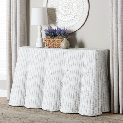 Console Brazley Bali & Pari Palm Bohemian Seafoam