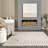 Gloria Abstract Shag Area Rug-1544064059