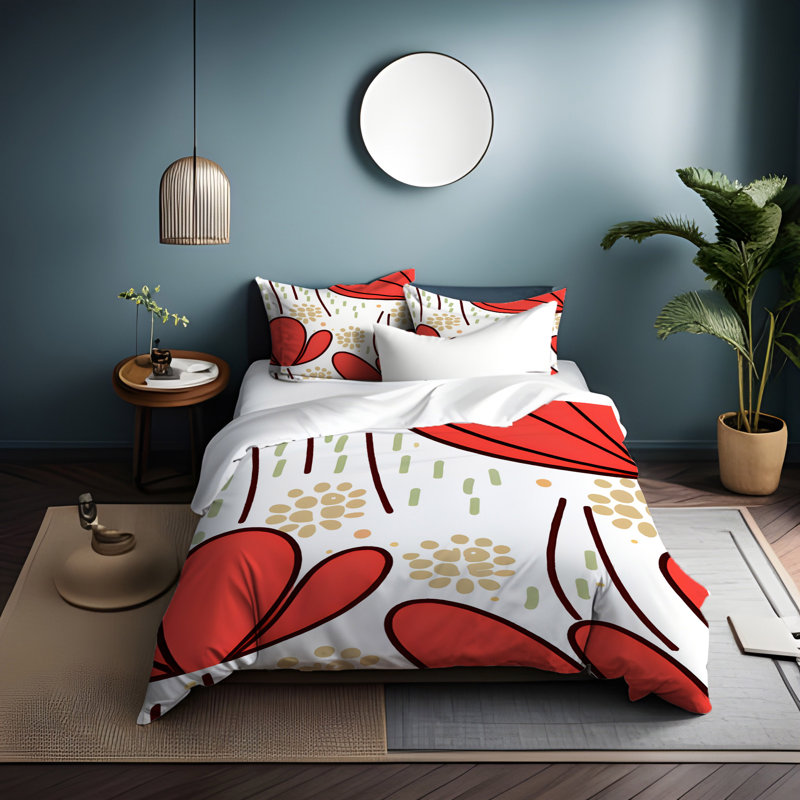 Ensemble de housse de couette , Housse de couette pour très grand lit et 2 très