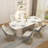 Luxury Velvet Upholstered Kitchen Dining Chairs（Set of 2）-30695621