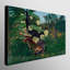 Fight Between A Tiger And A Buffalo (1908) by Henri Rousseau - Wrapped Canvas Print-951944672