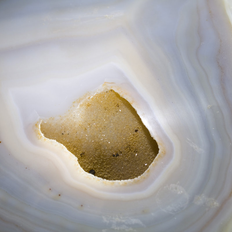 Polished Brazillian Agate with Stand