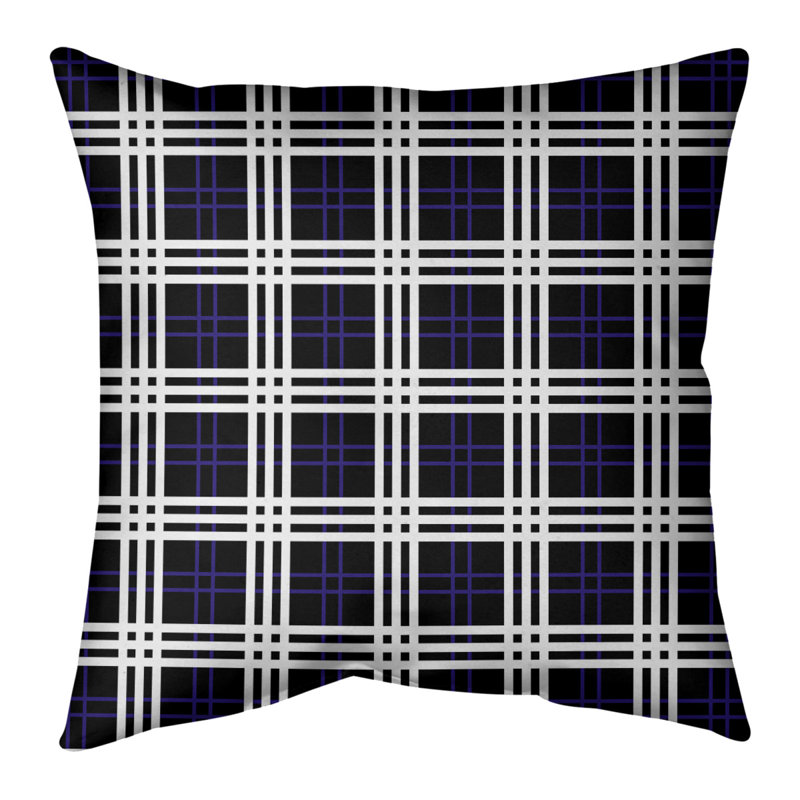 Coussin Los Angeles, 20 po X 20 po, Housse de coussin seulement - sans coussin, Mauve Baltimore 