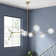 Maclean 8 - Light Dimmable Sputnik Modern Linear Chandelier