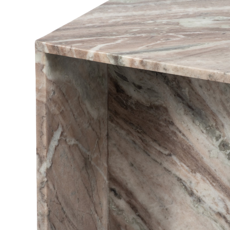Table d'appoint Modern, Brun