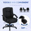 Linen-like Fabric Office Chair