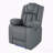 RAIZE GREY POWER RECLINER WITH LED