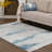 Orren Ellis Textures Korisyn Blue Area Rug (7'10" x 9'10")