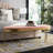Velvet Upholstered Bench-1953024153