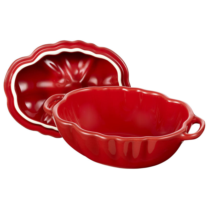 Staub Ceramic 16-oz Petite Tomato Cocotte