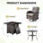 7 Piece Outdoor Multiple Chairs Seating Group With Cushions-1495710906