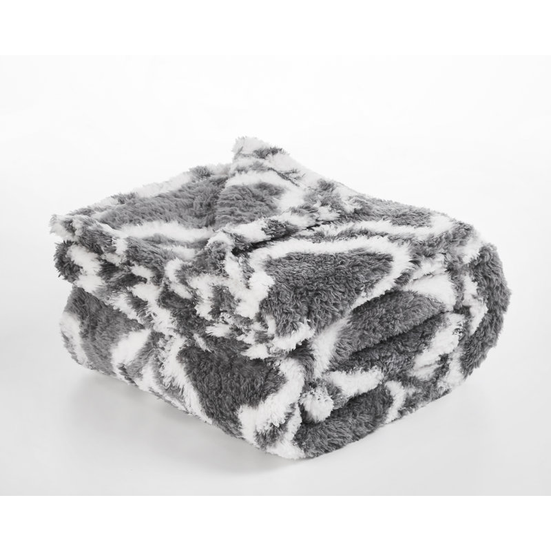 Plain Weave / Muslin Throw Blanket, Charcoal