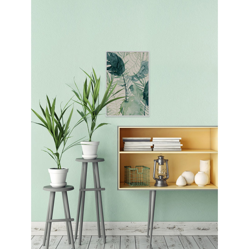 Palm Pieces III - Print on Canvas, 152 cm H x 102 cm W x 4 cm D