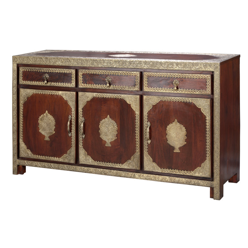 Obyrne 150cm Solid Wood Sideboard