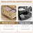 Drawer Tall Dresser, Rattan and Wood Boho Chest of Drawers with Storage for Bedroom, Natural Oak-151620792